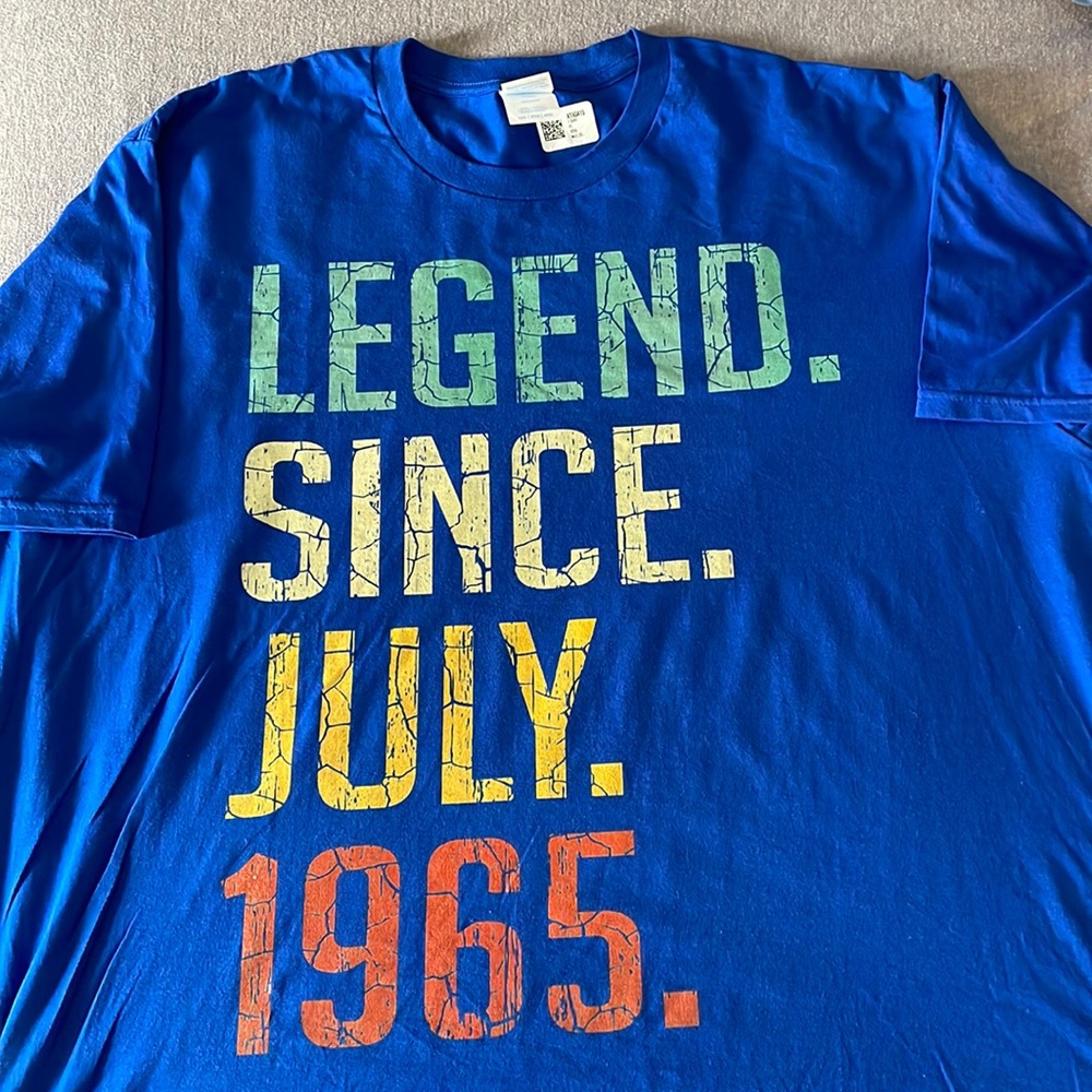 Blue. 2XL TSHIRT